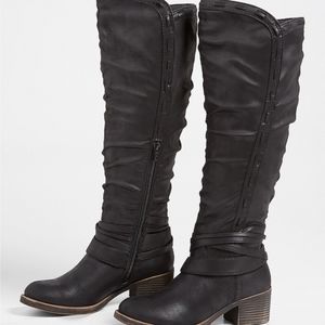 Maurices Black Wide Calf Boots